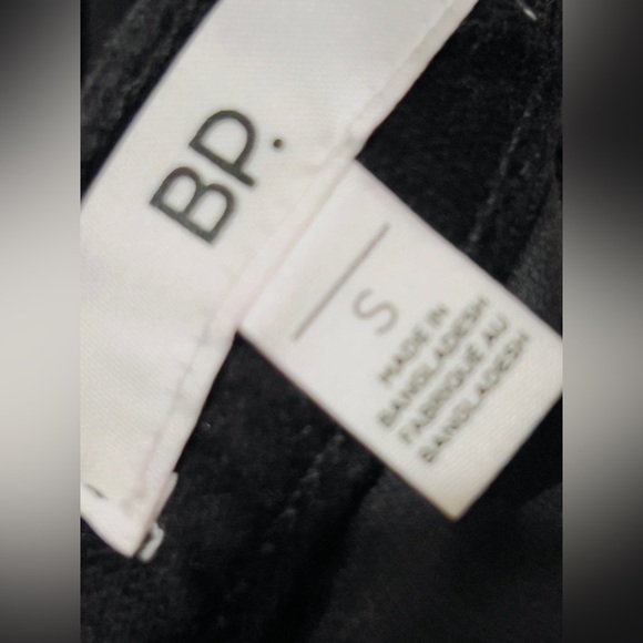 BP. Womens Black Regular Fit Velvet Ruffle Back Zip Short Mini Skirt Size S - Picture 7 of 7